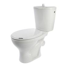 Toilet bowl compact LZSF "Optima Economy", side liner, seat, stem 1203894 For bathroom  with a jar Smart toilet bowls ceramic automatic Biotoilet Toilets Parts Fixture Home Improvement 2024 - buy cheap