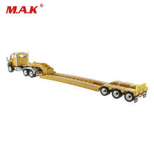 Kid Model Toys for Boys 1/50 Diecast Alloy CT660 Day Cab with XL 120 Low-Profile HDG Lowboy Trailer 85503C Truck Vehicle Model 2024 - buy cheap