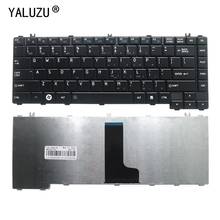 US клавиатура для ноутбука Toshiba L600 L600D L630 C640 L745D L700 L730 L645 C600 L640 US клавиатура черный матовый 2024 - купить недорого