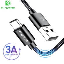 FLOVEME 3A USB Type C Cable Micro USB Fast Charging Mobile Phone Android Charger Type-C Data Cord For Huawei P40 Mate 30 Xiaomi 2024 - buy cheap