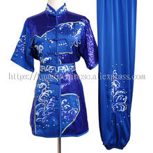 NEW Chinese Wushu uniform Kungfu clothes Martial arts suit changquan garment for male female girl boy kids adults 2024 - buy cheap