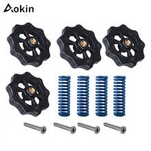 3D Printer Parts Heated Bed Spring Leveling Kit 4PCS Adjustment Nut+4PCS Springs+ 4PCS M4*40 Screws For CR-10 Ender 3 MK3 Hotbed 2024 - buy cheap