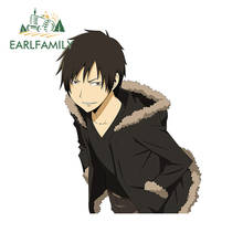 EARLFAMILY 13cm x 10.2cm For Durarara Izaya Scratch-Proof Car Stickers Anime Decal Waterproof Sunscreen Decals Decoration 2024 - buy cheap