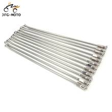 Motorcycle 36PCS 19" Stainless Steel Rear Wheel Spokes Nipples For HONDA CR125R CR250R CR500R CRF250R CRF250X CRF450R CRF450X 2024 - buy cheap