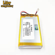 7.4V 3500mAh 106080 XH2.5/2P Polymer Li-ion battery for DVD player Satellite Finder Meter WS6902 WS6912 WS6909 WS6918 WS6922 2024 - compre barato