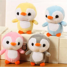 LLavero de pingüino de animales para niños, de 10CM muñeco de peluche, colgante pequeño, 50 unids/lote 2024 - compra barato