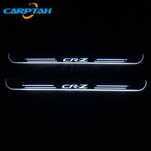 CARPTAH Trim Pedal Car Exterior Parts LED Door Sill Scuff Plate Pathway Dynamic Streamer light For Honda CR-Z CRZ 2010 - 2018 2024 - buy cheap