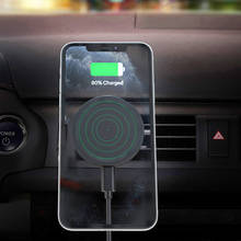 Car Wireless Charger With Air Outlet Magnet Holder For iPhone 12 Pro Max 12 Pro 12 Mini 15W Wireless Phone Charging Pad 2024 - buy cheap