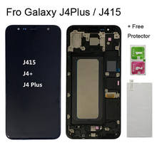 For Samsung Galaxy J4+ J415 SM-J415F J415FN LCD with frame display Touch Screen Assembly for Samsung J4 plus J415 lcd screen 2024 - buy cheap
