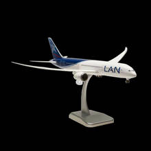 787 Plane Model 1:200 Scale Chile LAN B787 B777 Airline Base ABS Plastic Aircraft Plane Model Toy W landing Gear Model Toys 2024 - buy cheap