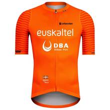 2020 Euskaltel DBA  TEAM Orange Men's Only Cycling Jersey Short Sleeve Bicycle Clothing Riding Bike Ropa Ciclismo 2024 - buy cheap