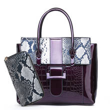 Luxury Women Pu Leather Handbag Fashion Ladies Crocodile Purses Shoulder Bag High Quality Casual Female Crossbody Messenger Bags 2024 - buy cheap