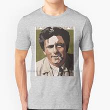 Camiseta esférica de algodão 100% puro, esférica e portátil, falk, apenas uma coisa, homem, série de tv, detectores, cinema, retrô, vintage, grunge 2024 - compre barato