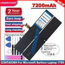 LOSONCOER хорошее качество батарея 7200mAh DYNK01 G3HTA036H батарея для Microsoft Surface Laptop 1769 в наличии 2024 - купить недорого