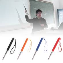 Professional Torch Whiteboard Pen Felt Head Stainless Steel Telescopic Teacher Pointer 1M 2024 - buy cheap