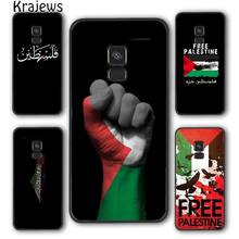 Чехол для телефона с флагом Палестины для Samsung Galaxy S5 S6 S7 edge S8 S9 S10 E lite S20 plus ultra Note 2024 - купить недорого
