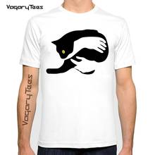 Camiseta con estampado de my Michi cat para hombre, ropa de calle informal a la moda, Tops informales, camisetas de Hip Hop para niño 2024 - compra barato