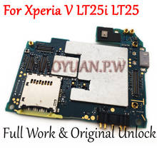 Full Work Original Unlock Mainboard For Sony Xperia V LT25i LT25 Motherboard Logic Circuit Electronic Panel 2024 - buy cheap