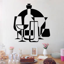 Calcomanía de vinilo para pared, pegatinas de pared para cocina, arte, calcomanías de ventana, Mural de restaurante extraíble WL237 2024 - compra barato