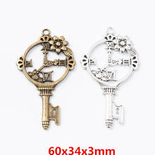 30 pieces of retro key pendant zinc alloy pendant DIY European style jewelry making 6772 2024 - buy cheap