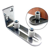 Floor Guide Roller Wall Mount Bottom Stay Sliding Barn Door Hardware w/ Screws 2024 - buy cheap