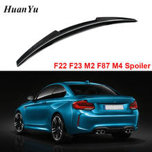 M2 F87 F22 F23 Carbon Fiber Rear Trunk Spoiler for BMW 2 Series Ducktail Lip Boot Wings M4 Style 220i M235i 228i 2014+ 2024 - buy cheap