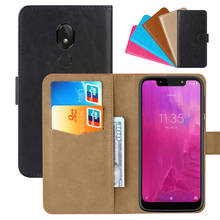 Luxury Wallet Case For T-Mobile REVVLRY PU Leather Retro Flip Cover Magnetic Fashion Cases Strap 2024 - buy cheap