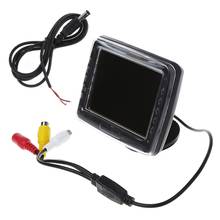 3.5 Inch TFT LCD Screen Monitor Reverse Camera Car Rear View Backup New 2024 - buy cheap