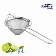 304 Stainless Steel Conical Cocktail Sieve Great For Removing Bits From Juice Cocktail Julep  Bar Strainer 2024 - buy cheap