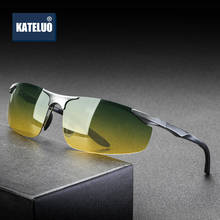 Gafas de sol polarizadas de aluminio para hombre, lentes de conductor para día y noche, accesorios, UV400, 8179 2024 - compra barato