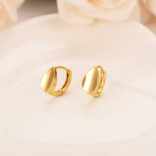 Bangrui New Fashion Women/Girls Earrings Jewelry / Yellow Gold Filled Hoop Earrings Jewelry For Africa/Dubai 2024 - buy cheap