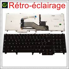 Novo teclado francês iluminado azerty, teclado para dell latitude e6520 e5520 e5530 e6530 e6540 m4700 m6700 e5520m m4600 m6600 m6800 fr 2024 - compre barato