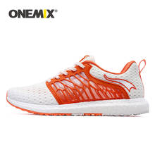 ONEMIX-Zapatillas deportivas transpirables para mujer, zapatos ligeros y geniales para caminar al aire libre, con cordones 2024 - compra barato