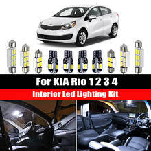 Luz LED Interior para matrícula de coche, luz Canbus para KIA Rio 1 2 3 4 DC JB UB YB 2001-2020, luz para maletero 2024 - compra barato