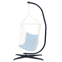 Hammock Chair Stand Only - Metal C-Stand for Hanging Hammock Chair Porch Swing - Indoor or Outdoor Use Durable 300 Pound 2024 - buy cheap