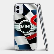 Luxury Silicone Phone Case car mini cooper logo For iPhone 11 Pro 4 4S 5 5S SE 5C 6 6S 7 8 X XR XS Plus Max For iPod Touch 2024 - buy cheap
