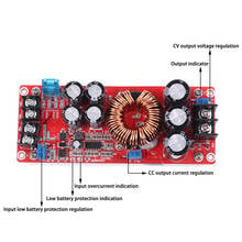Módulo de fonte de alimentação pra carro, 1200w 8-60v a 12-83v 20a 2024 - compre barato