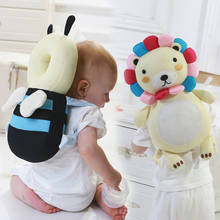 Protector de cabeza de bebé, almohada de seguridad anticaída, transpirable, dibujos animados, para verano 2024 - compra barato