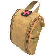 Тактический набор первой помощи, армейский военный экстренный боевой мешок, медицинская сумка для выживания на открытом воздухе, охоты, медицинские сумки 2024 - купить недорого