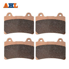 AHL 2 Pairs Motorcycle Brake Pads for YAMAHA TDM 850 / TDM850 1992-1993 Sintered Brake Disc Pad 2024 - buy cheap