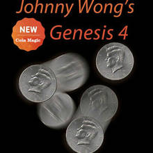 Johnny Wong's Genesis 4 (with DVD) by Johnny Wong Coin Magic Tricks Gimmick Fun Close up Magic Super 3 Fly Amazing Coins Miracle 2024 - buy cheap