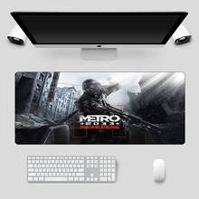 Large  Metro 2033 Gaming Mousepad Locking Edge Rubber Durable Mouse pad Gamer 70x30cm Non-Skid Computer Laptop Desk Mat 2024 - buy cheap
