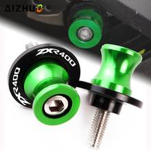 10MM CNC Motorcycle Swingarm Slider Spools Stand Screw FOR KAWASAKI ZZR600 ZXR400 ZXR 400 600 1990-2004 2003 2002 2005 2006 2024 - buy cheap