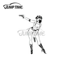 Jump Time 13 x 9.6cm For Bang! Sexy Girl Graffiti Car Stickers Decoration Decal Campervan Air Conditioner Sunscreen Decoration 2024 - buy cheap