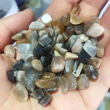 100G Natural black sunstone crystal tumbling crystal healing specimens, gem mineral home desktop aquarium decoration 2024 - buy cheap