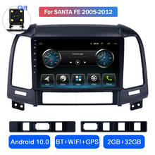 Radio con Android 10 para coche, Radio con reproductor, unidad principal, navegación por GPS para coche, Santa Fe para Hyundai 2005, 2006, 2007, 2008, 2009, 2010, 2011, 2012 2024 - compra barato