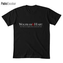 Camiseta de Wolfram y Hart, camisa de Ángel, buffy, joss, whedon, wolfram y heart, the watchers, angelus, Archer, pryce 2024 - compra barato