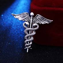 Fashion Retro Angel Wings Brooches Men's Badge Brooch Pin Snake Brooches Lapel Medal Shirt Collar Clothing & Accessories 2024 - buy cheap