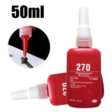 2pcs/set 50ml 270 Anaerobic Adhesive Threadlocker Lock Glue Sealing Anti-corrosion Threaded Nuts Metal Locking Adhesive 2024 - buy cheap
