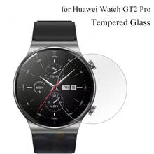 Защитная пленка из закаленного стекла для Huawei Watch GT 2 Pro, защита экрана 9H HD, прозрачное стекло для Huawei GT2 Pro, чехол 2024 - купить недорого